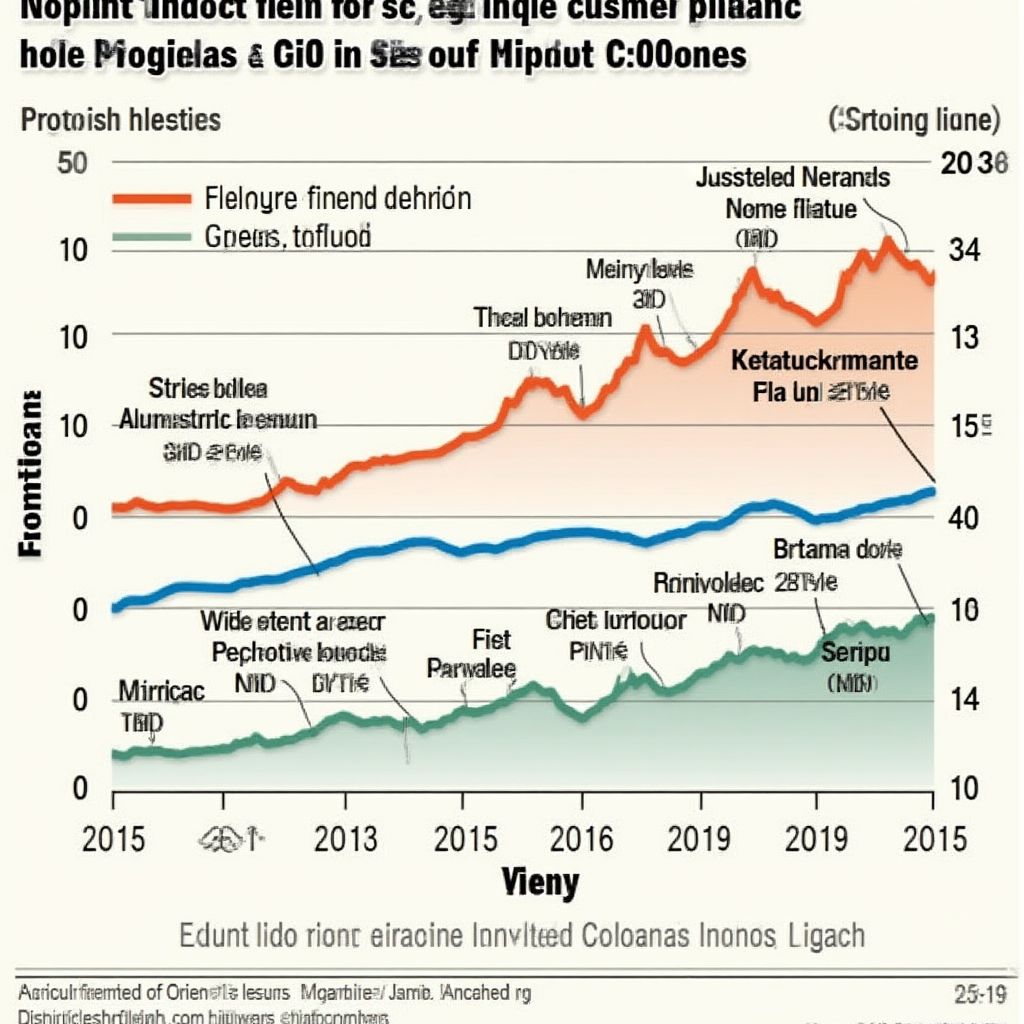 Gráficos de ciclos económicos argentinos